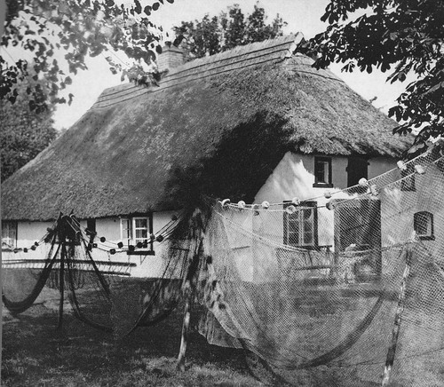 Kurisches fischerhaus mit - kurisches,