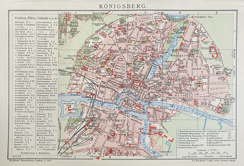 Antiker historischer stadtplan - antiker,