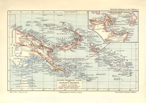 Kaiser wilhelm land - kaiser, bismarck