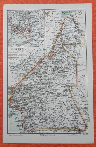 Kamerun deutsche schutzgebiete - kamerun,