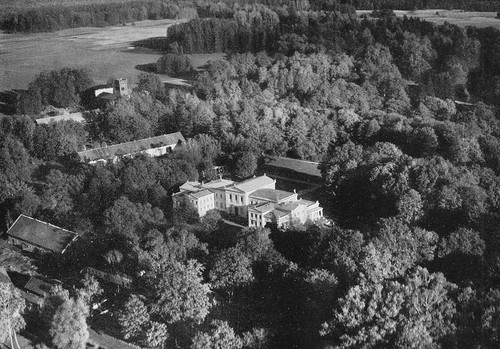 Schloß beynuhnen luftbild - beynuhnen, im