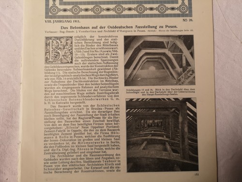 1911 bauzeitung 25 posen - rk,