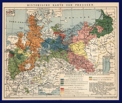 Landkarte anno 1908 - ,