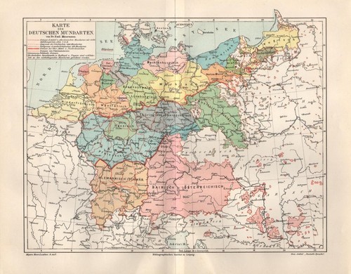 Deutsche mundarten - deutsche,
