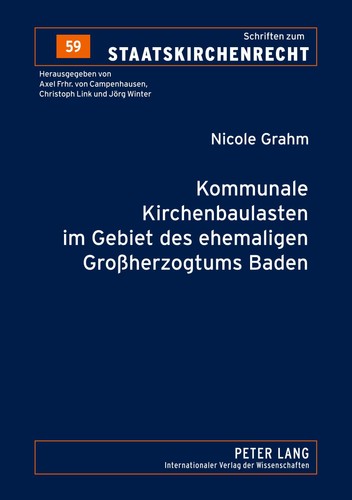 Kommunale kirchenbaulasten - kirchenbaulasten, im