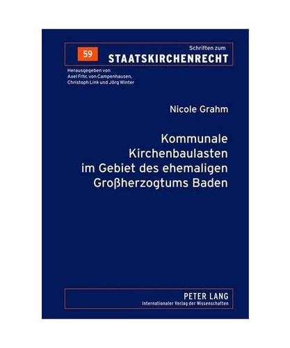 Kommunale kirchenbaulasten - kirchenbaulasten, im